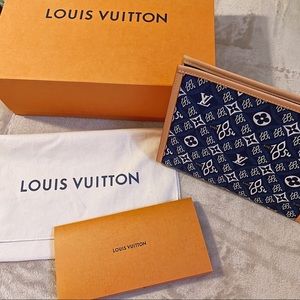 SOLD Louis Vuitton Since 1854 Toiletry Pouch Blue